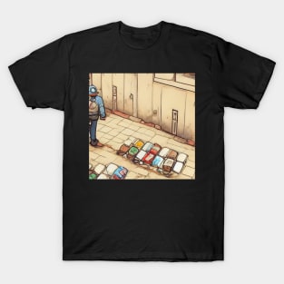 Refuse collector | Comics Style T-Shirt